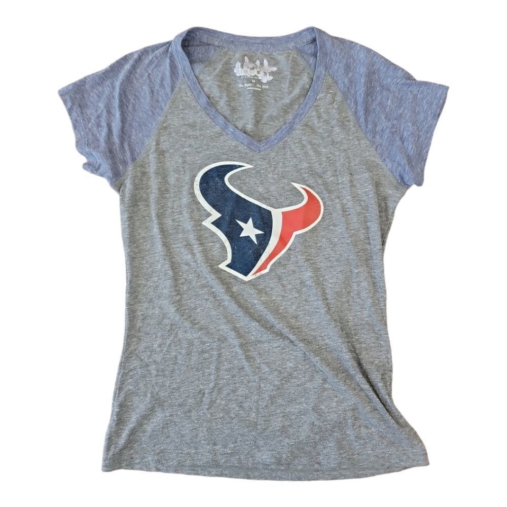 Women's Houston Texans V-neck T-shirt byTouch by Alyssa Milano Size M